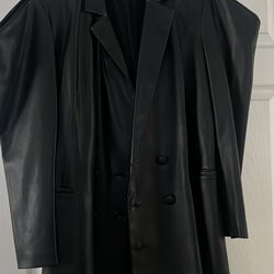 Black Leather jacket size M