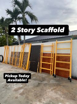 2 Story Rolling Scaffold