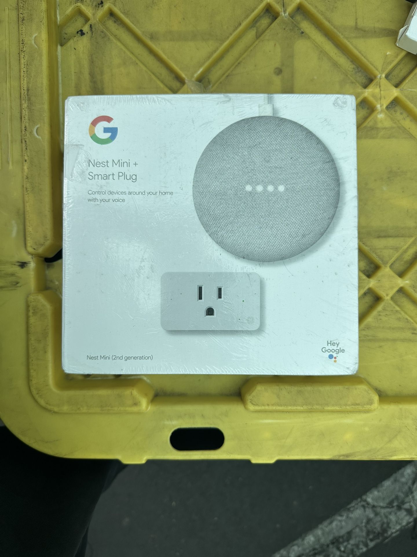 Google Nest Mini + Smart Plug 
