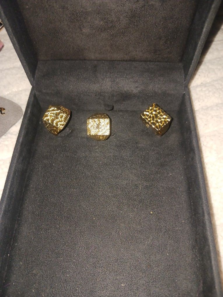 14k Gold Plated Rings
