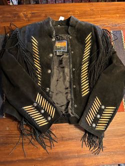 Suede western women’s jacket XL