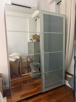 $50 only! 2 sided IKEA PAX system with sliding doors