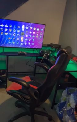 Gaming desk or casual L shape desk