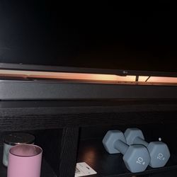 JBL Sound Bar With Wireless Subwoofer And Remote BARELY USED SINCE I HAVE NEIGHBORS