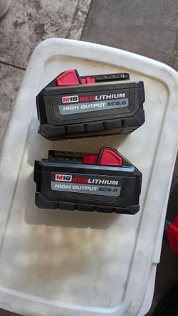 Milwaukee 2 pack batteries