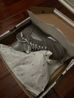 Wolf Grey Jordan 5s