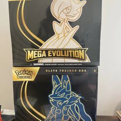 Pokemon Mega Evolutions ETBs