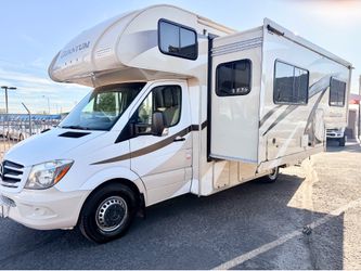 2018 Quantum Mercedes Diesel Sprinter KM24 Class C With Large Slideout