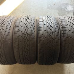 4 Firestone Tires 225/50/17