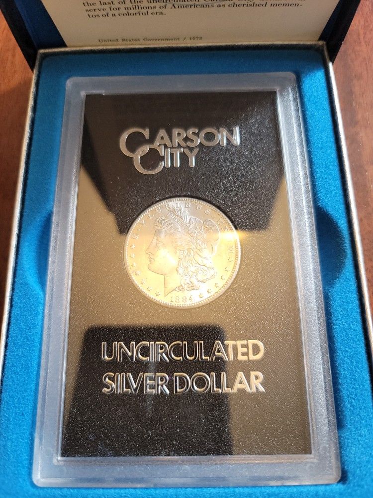 1884cc Morgan Silver Dollar Carson City Rare Coin!