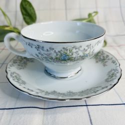 Norleans Theresa Vintage China, Made in Japan. Teacup set and saucer. 