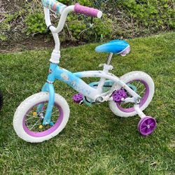 Elsa Frozen bike