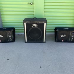 Peavey Speakers Set