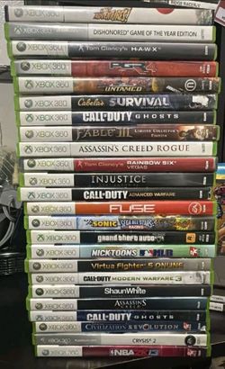 Xbox 360 games LOT