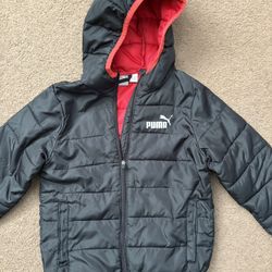 Kids 6 Puma Black Jacket 