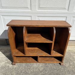 Tiger Oak Desk Organizer