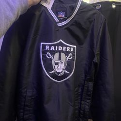 RAIDERS WINDBREAKER *WORN TWICE*