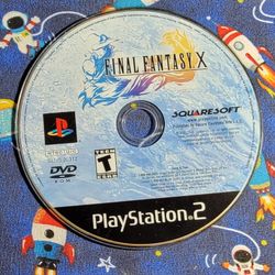 Final Fantasy X Sony Playstation 2 PS2 Game Disc 