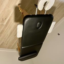 SIERRA COMFORT All-Inclusive Portable Massage Table (Black)