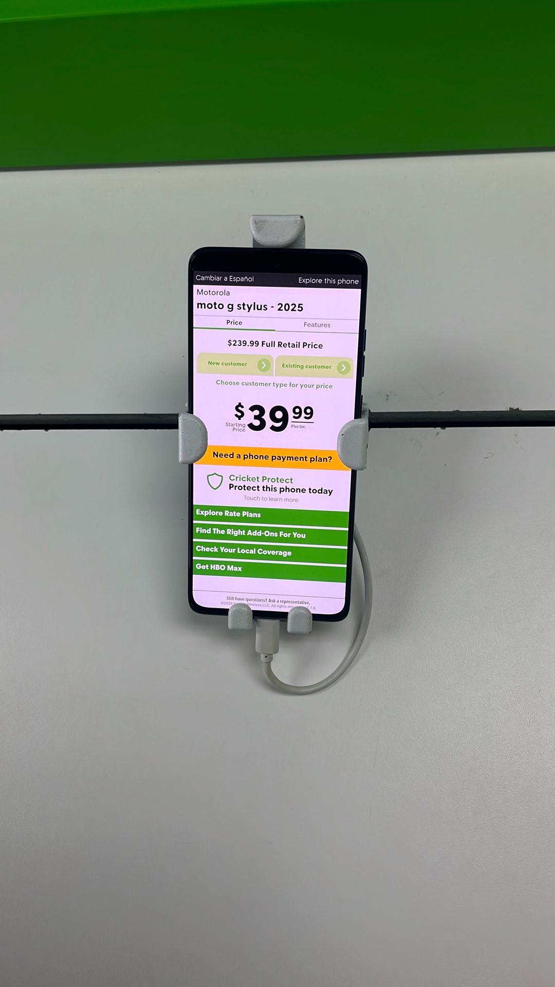 Moto G Stylus For 40$