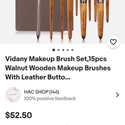 Vidany Makeup Brushes, 15 Set