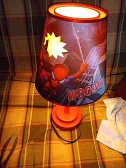Spiderman Lamp And Basket Thumbnail
