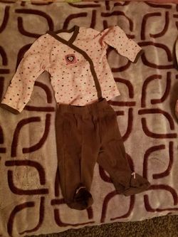 Newborn Baby girl pjs