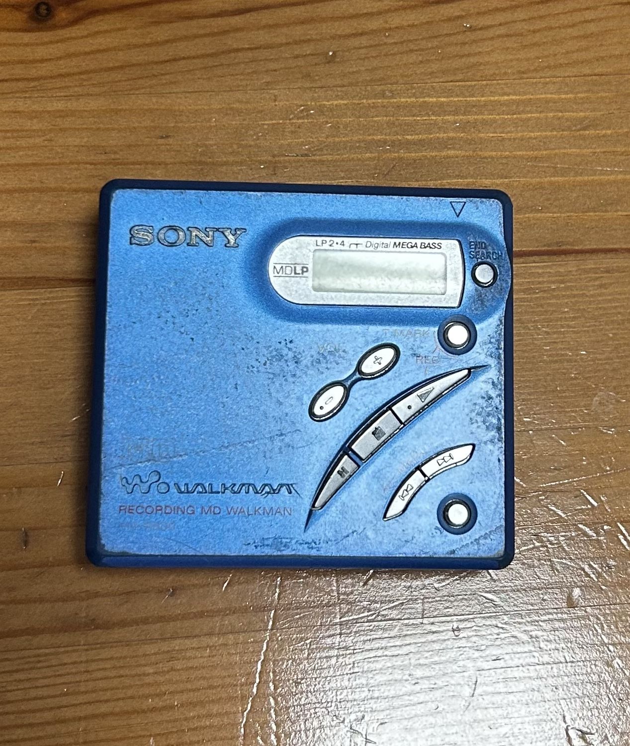 Mini Disk Walkman Sony With JVC MD/CD Stereo
