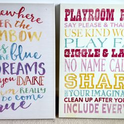 Children’s Bedroom It Playroom Art