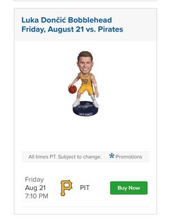 Luka Dončić Lakers x Dodgers Bobblehead
