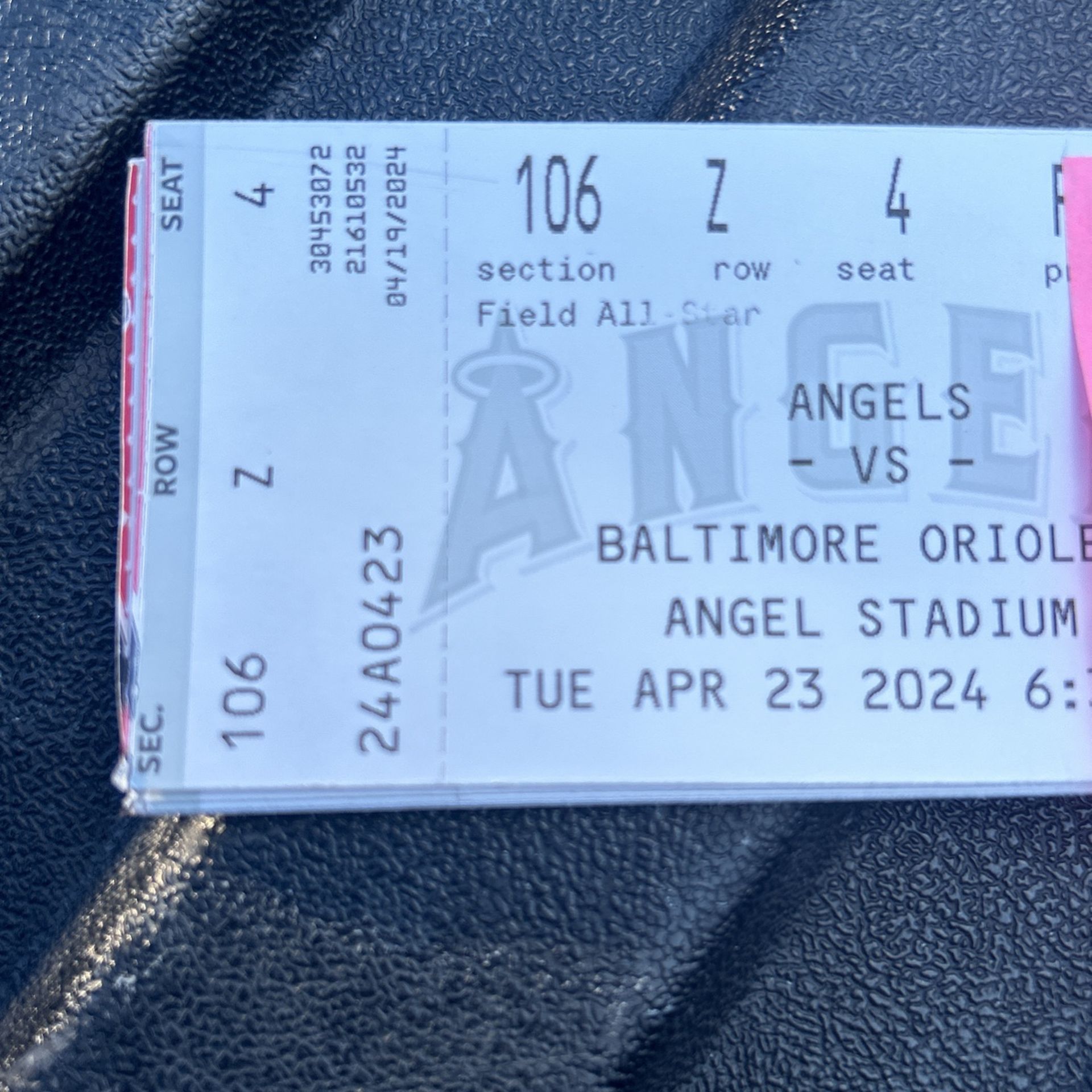 Angels Vs Orioles Tickets
