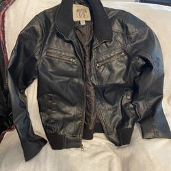 Dark Brown Leather Jacket 