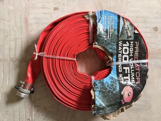 Predator 1½" x 100ft High-Volume Watering/Discharge Hose Kit — NEW