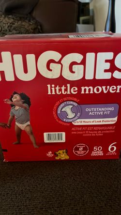 New Huggies  50 diapers