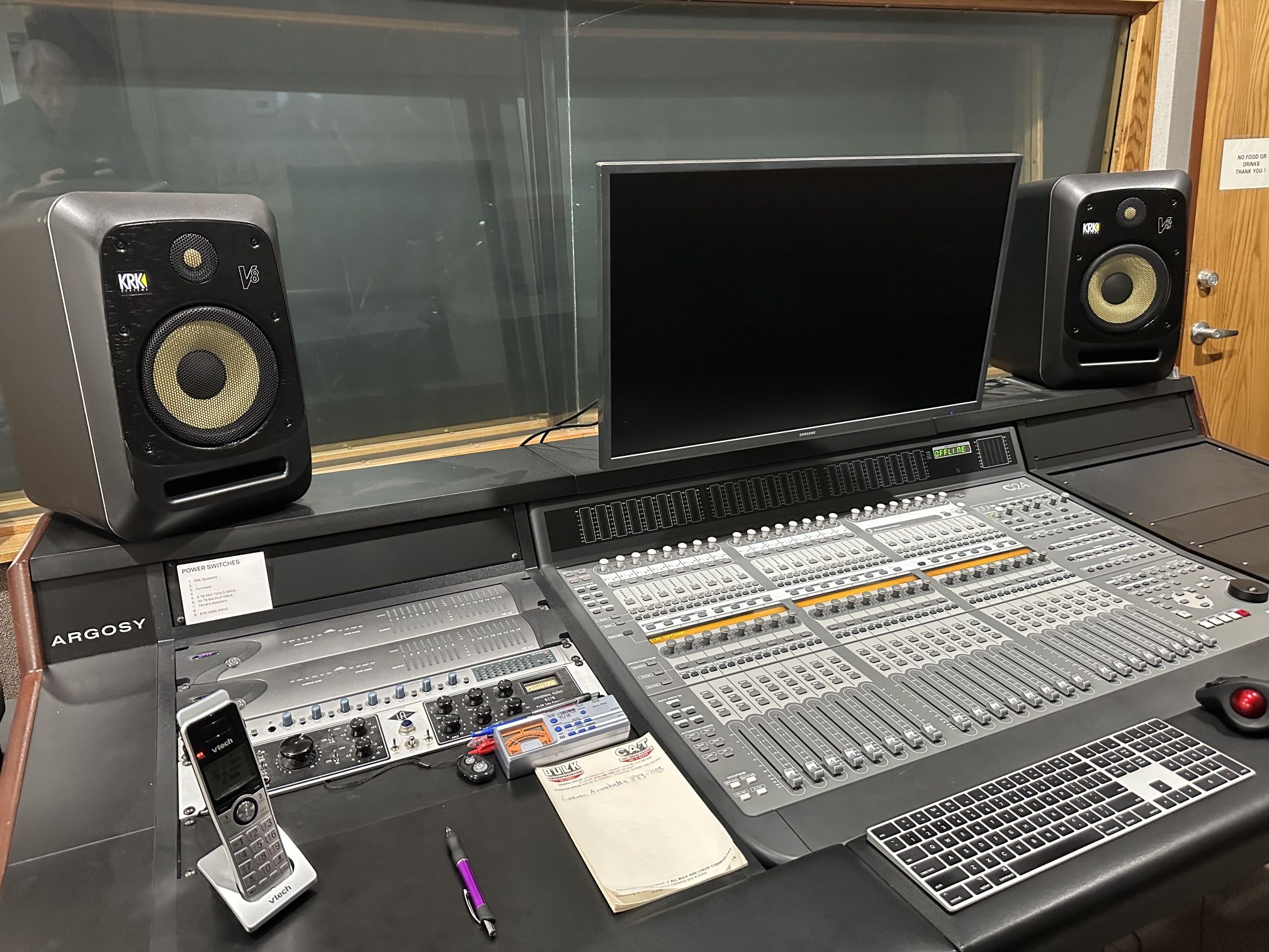 KRK V8 Studio Monitors 