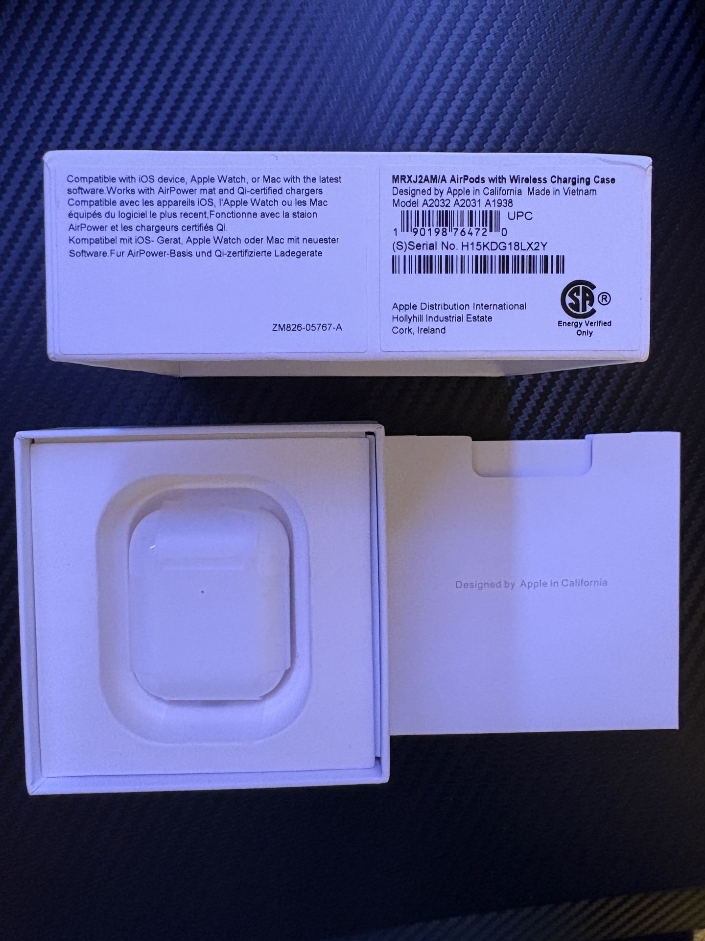 Apple Airpods 2nd gen - Wireless Charging Case