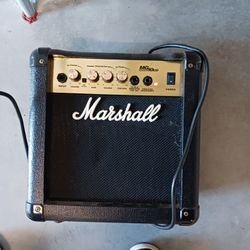 Marshall Electric Guitar  Amplifier 