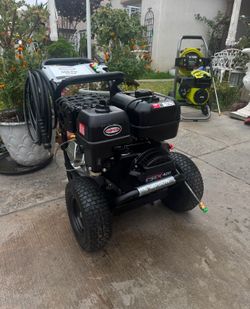 4400 PSI 4.0 GPM Gas Pressure Washer, CAT Pump, Aluminum Frame, Heavy-Duty Commercial Cold Water Power Washer