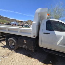 2016 chevy 3500 dump truck 
