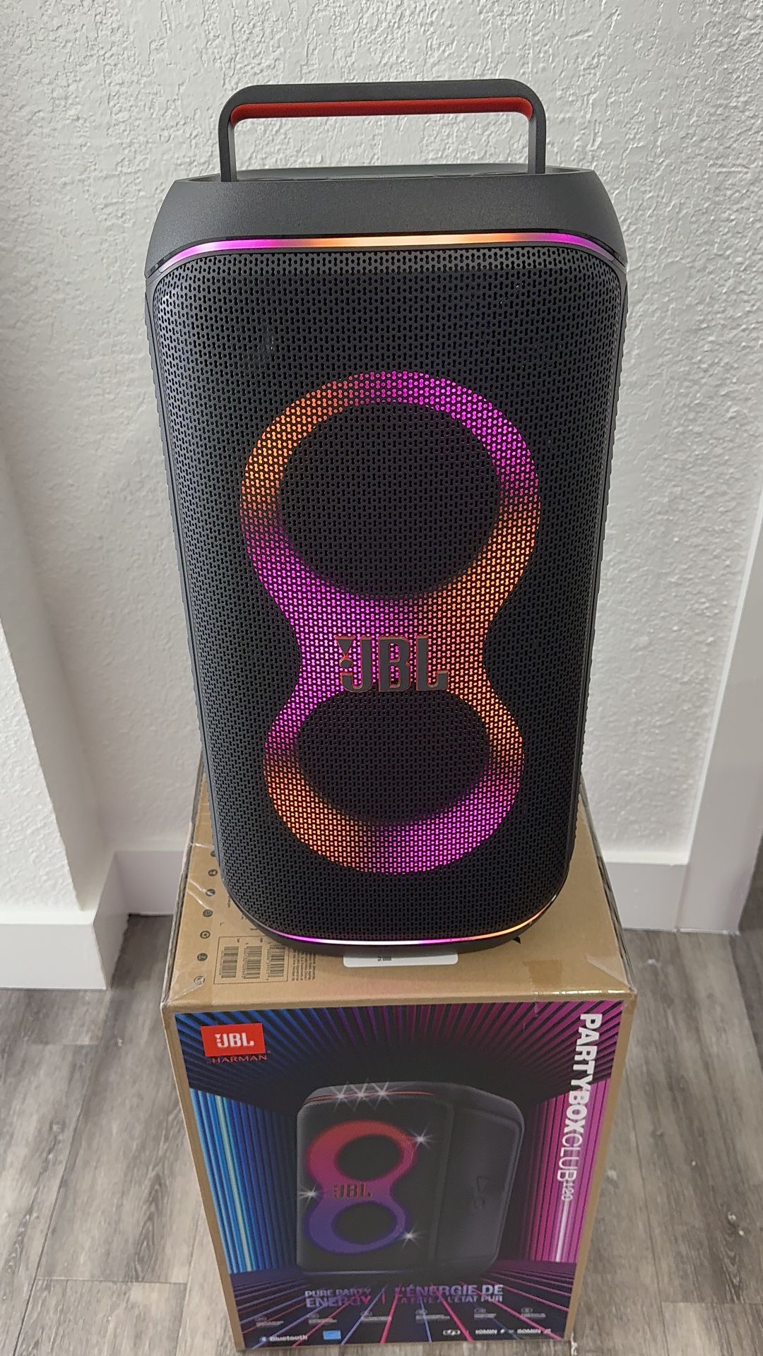 Jbl Partybox 120 Speaker Bluetooth Bocinas Parlantes Equipos De Música 