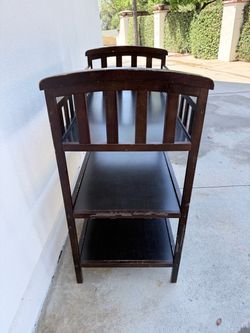 Baby changing table