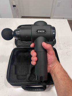 EM26 Percussion Massage Gun with Case
