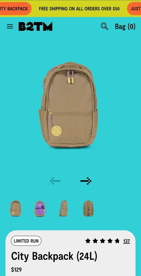 Baboon To The Moon City Backpack