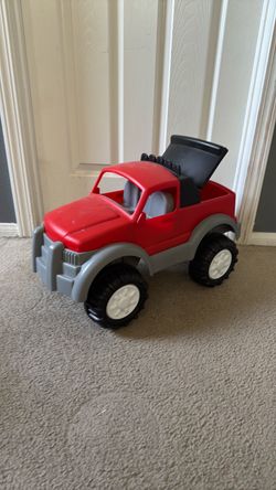 Large Plastic Toy Monster Truck