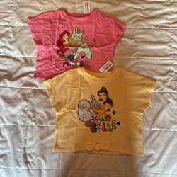 Lot Of 2 Disney princess shirts 2T Old Navy