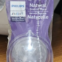 Philips Avent Natural Response Nipple Flow 2  (0M+ ) 2 Ct. 