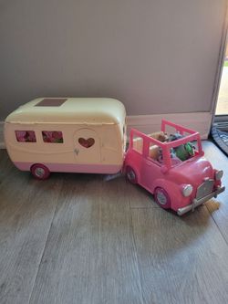 Little woodzeez Happy Camper play set