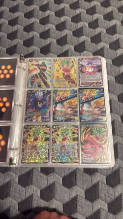 Continued binder dragon ball super masters & fw