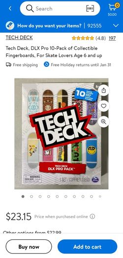 Brand New Teck Deck Dlx Pro 10 FINGERBOARDS