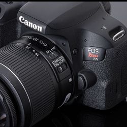 Canon EOS Rebel T7i DSLR Camera